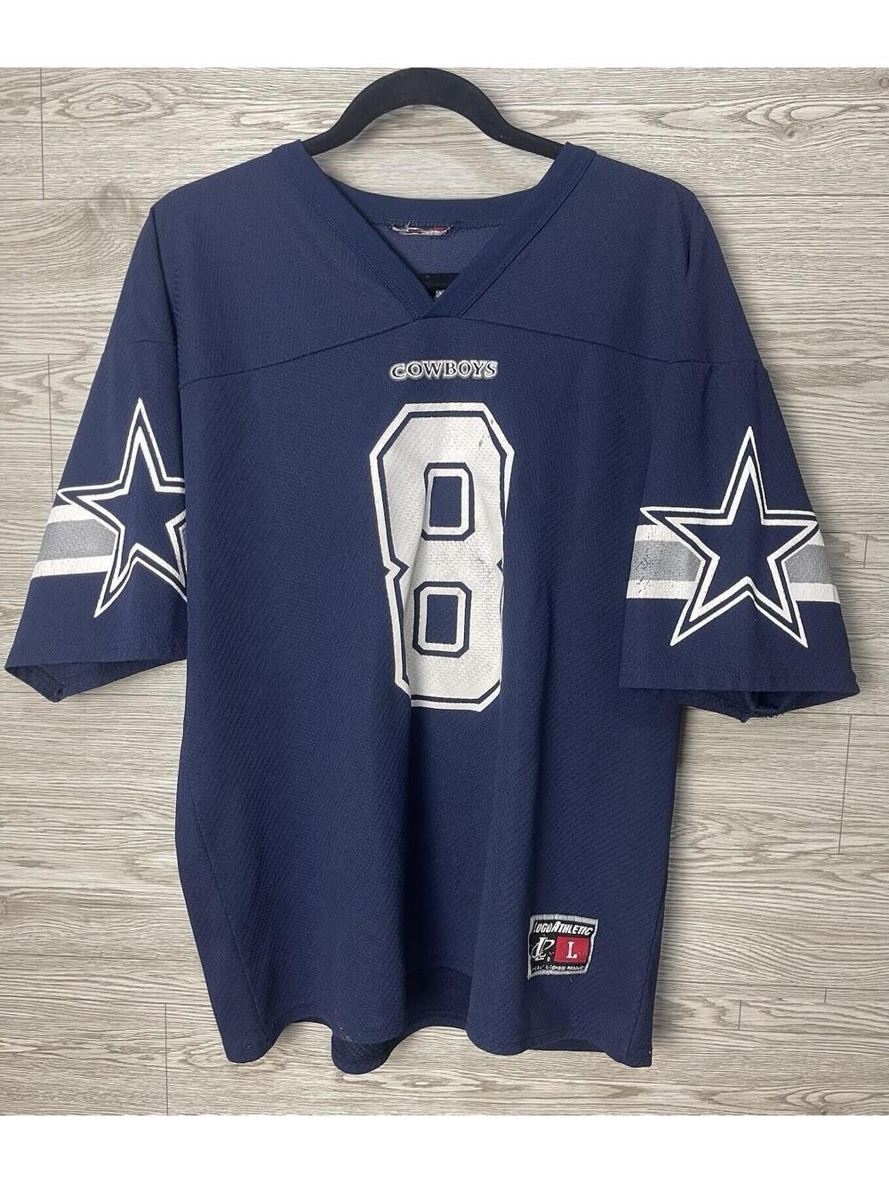 VTG Logo 7 Dallas Cowboys Troy Aikman L Thrashed